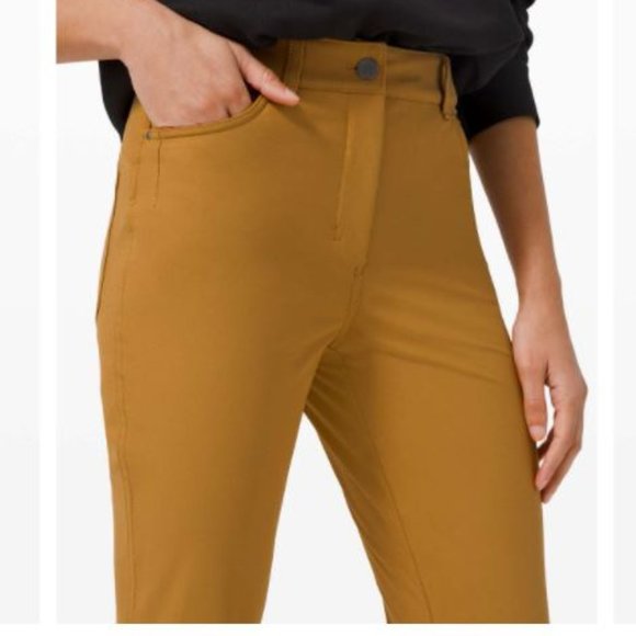 lululemon athletica Mustard Ankle Pants - Picture 1 of 6